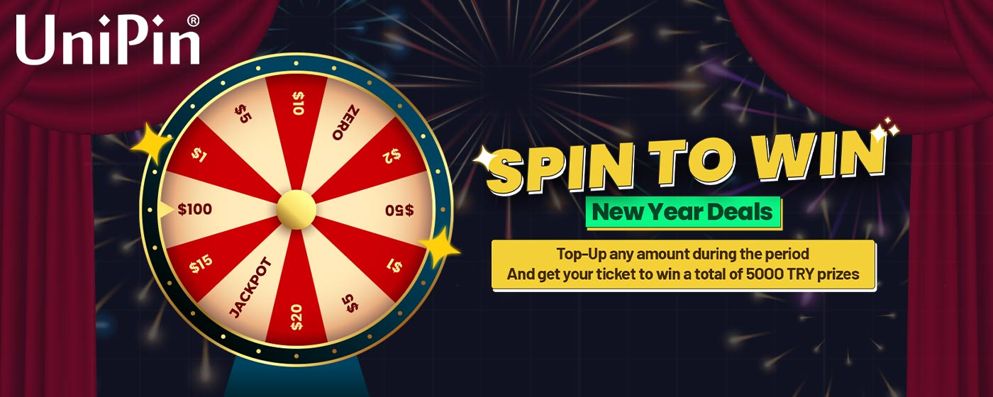 Spin to Win: UniPin's New Year Deals!